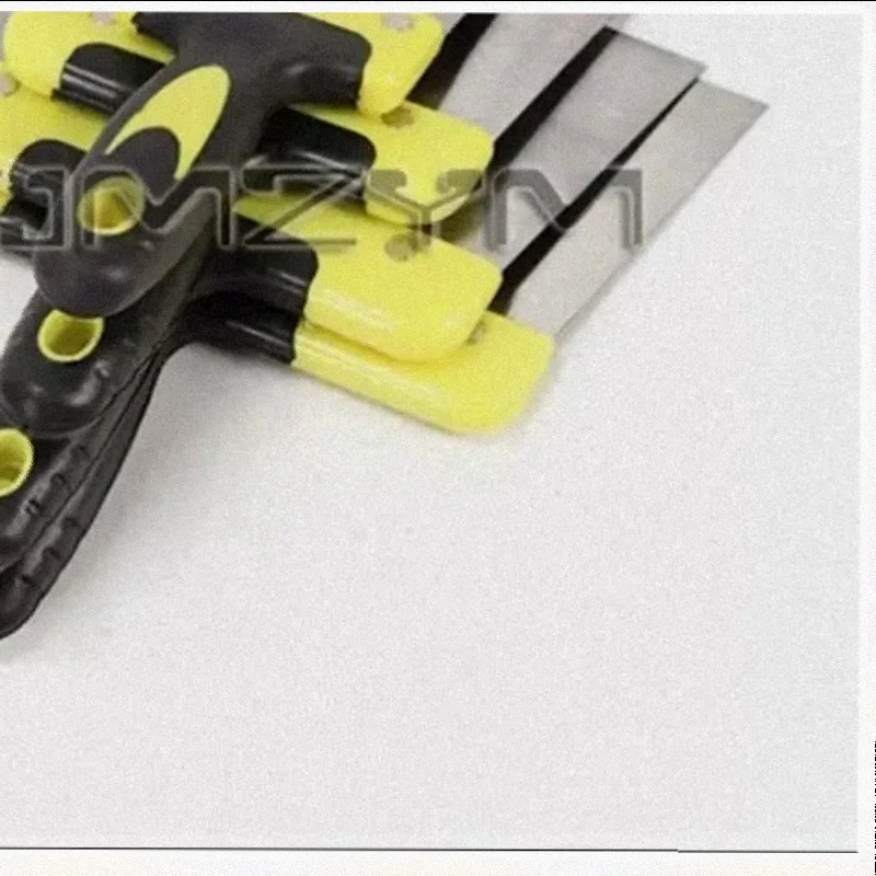 Carbon Steel Putty Knife Scraper, Multi-Size Spatula for Paint and Wall Repair, Household and Industrial Cleaning