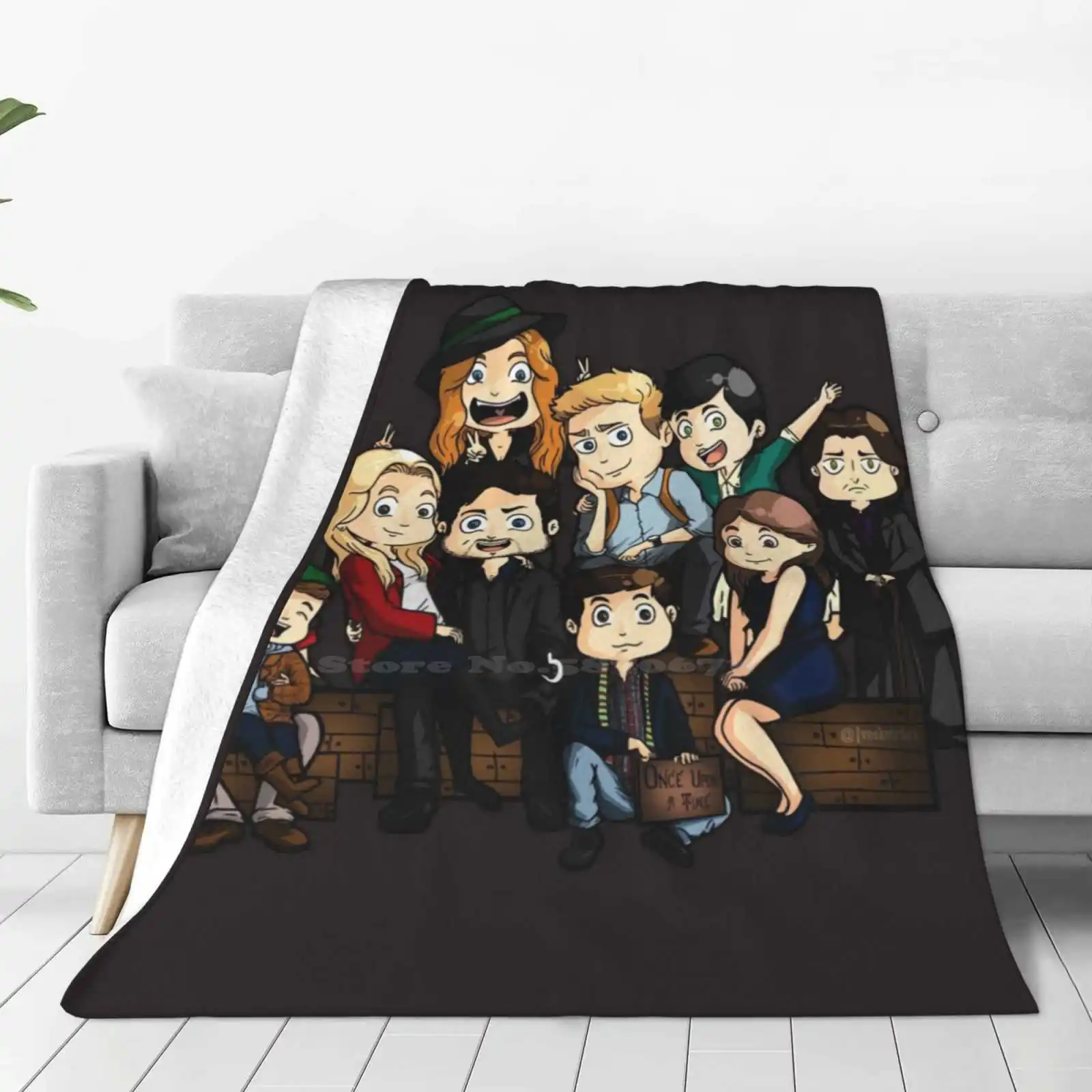 Family Hot Sale Printing High Qiality Warm Flannel Blanket Captain Swan Once Upon A Time Ouat Cs Art Killian Jones Captain Hook