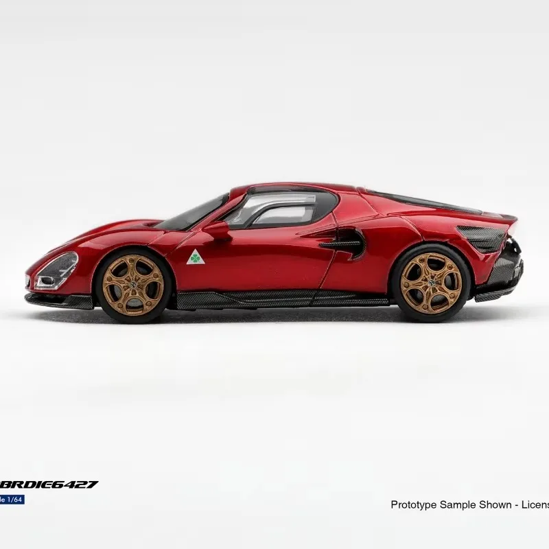 BBR 1:64 Alfa Romeo 33 296 599XX Evo die-cast alloy car model a popular gift for boys and a great collectible souvenir.