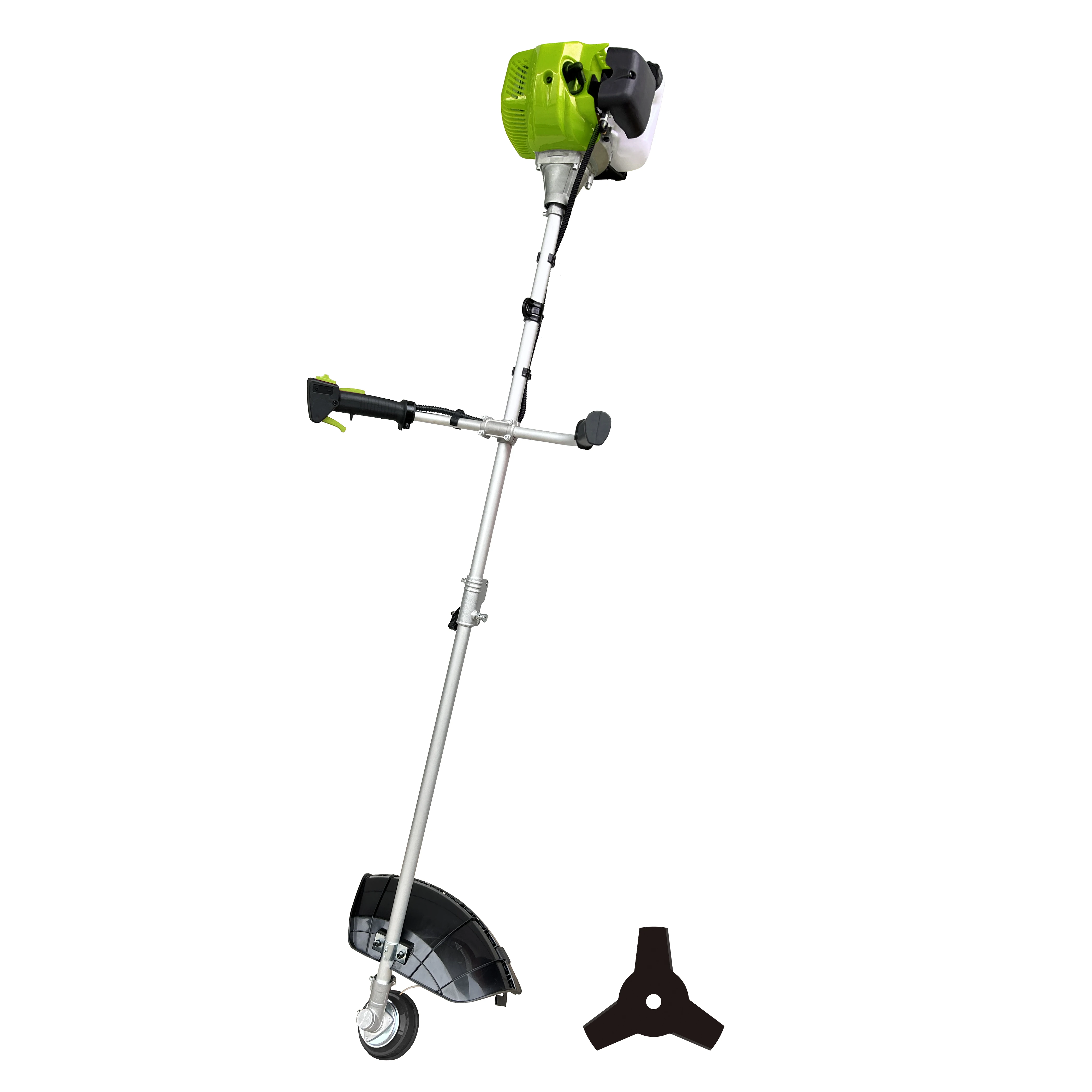 2-Stroke Gasoline Grass Trimmer, Gasolina Garden Tool, 52cc, 1.4kW, Cortador de escova, String Trimmer, 2 em 1