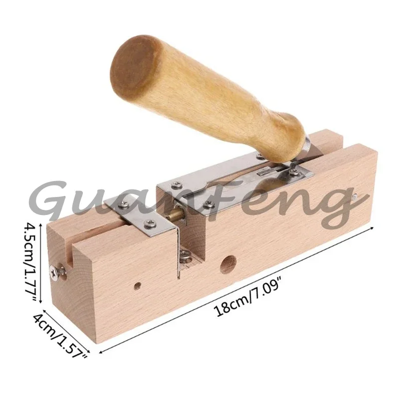 Portable Honeycomb Puncher, Bee Frame Punching Tool, Beekeeping Equipment for Wooden Eye Making