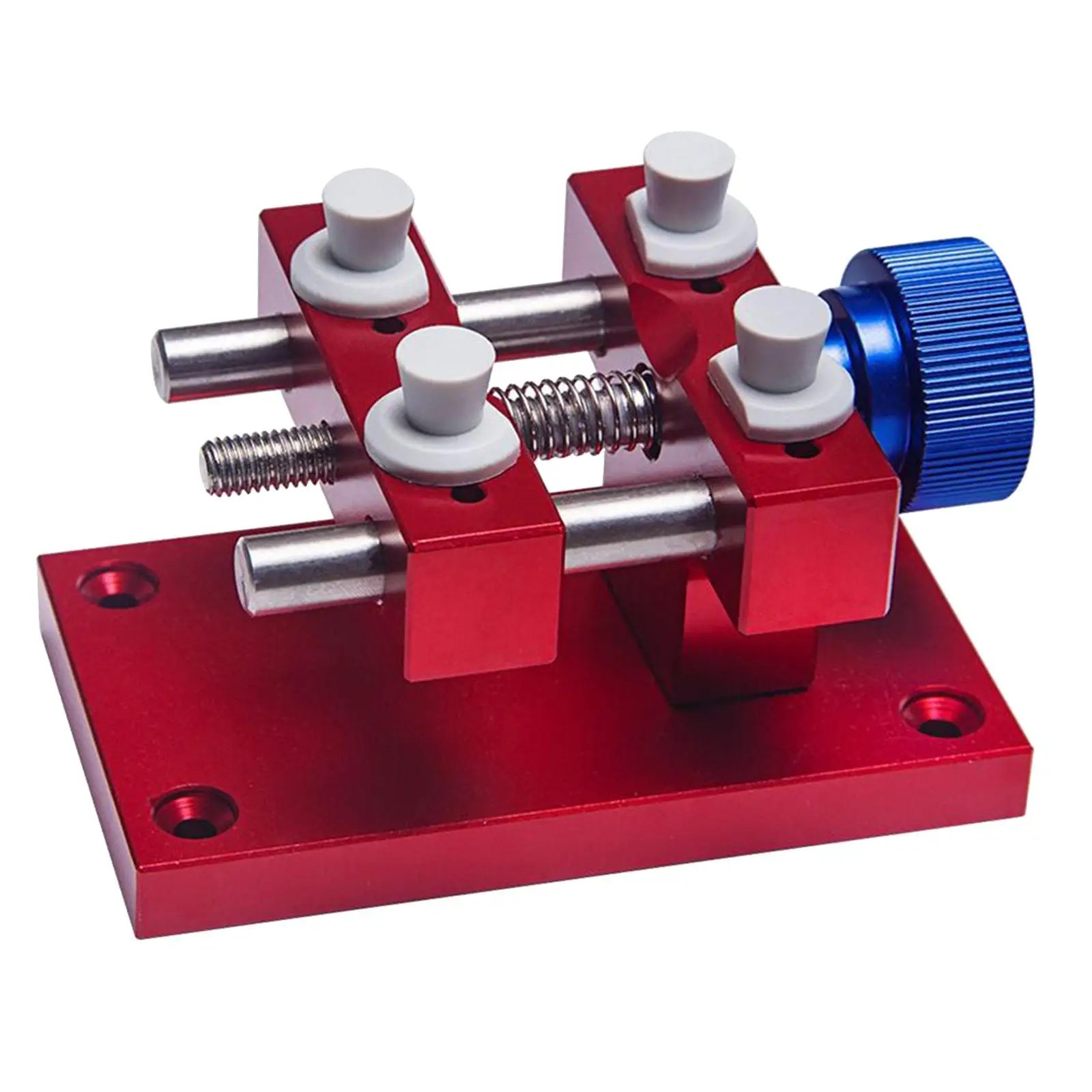 

Watch Case Holder Watch Repairman Watchmaker Tool Portable Men Women Parts Accessory Professional Metal Watch Strap Remover Base