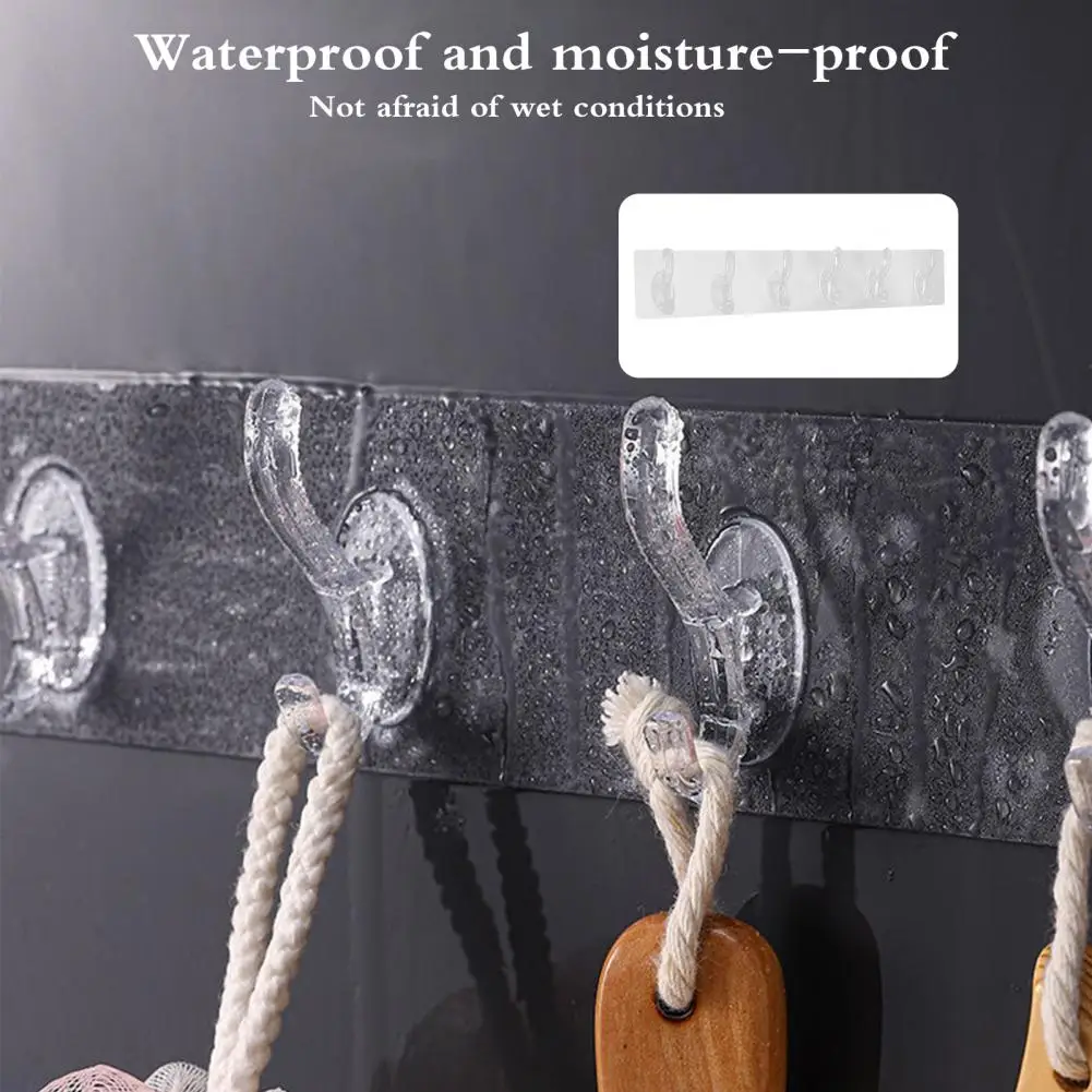 

Towel Hooks 3/5/10 Pcs Excellent Strong Bearing Capacity Smooth Edge Kitchen Tool Organizers Household Supplies