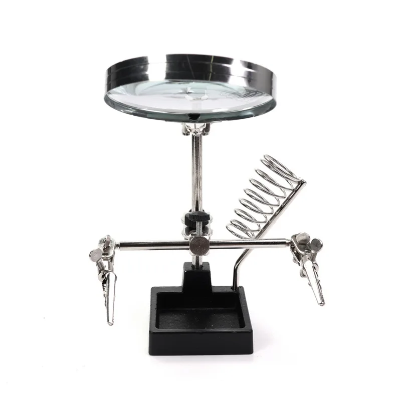 

SI 105 Welding Magnifying Glass PCB Welding Auxiliary Fixture Circuit Board Welding Iron Magnifying Glass Bracket Tools