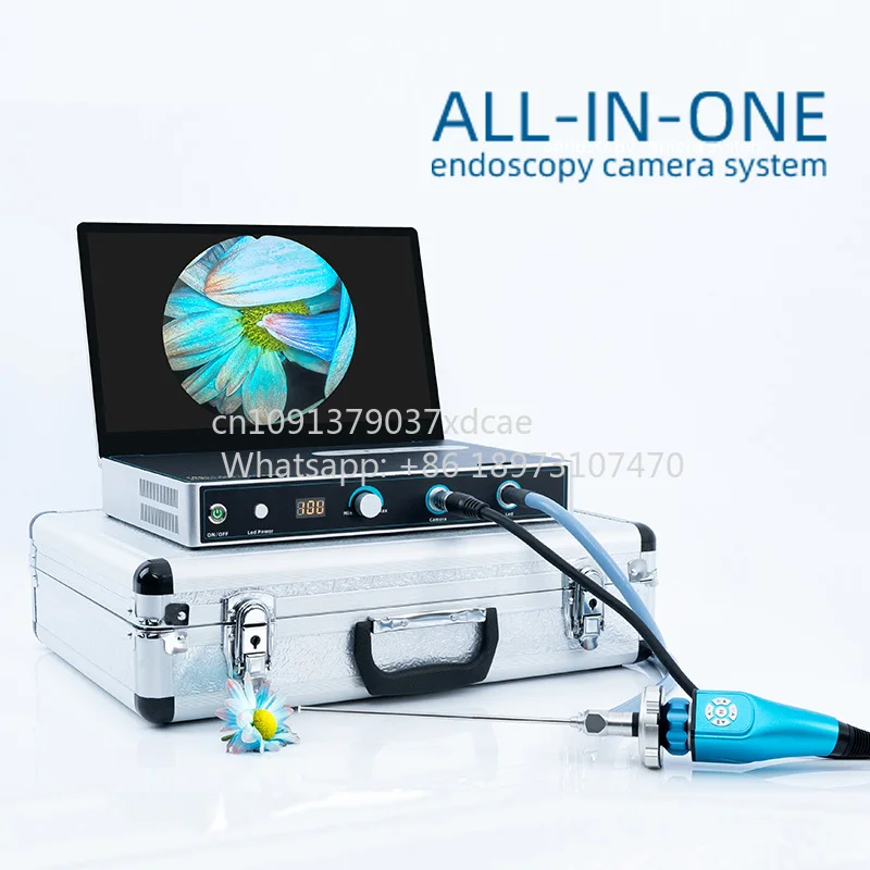 2026 New. Endoscope Camera System 1080P FULL HD Portable Endoscopy Equipment 60fps With Monitor And LED Light Source For S