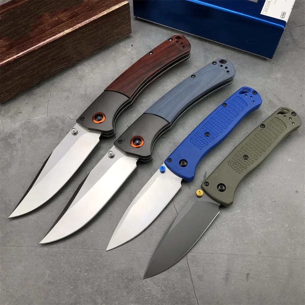 NEW 15080 Crooked River Tactical Folding Camping Pocket Knife CPM-S30V Drop-Point Blade Wood/G10 Handle EDC Survival Gear Knives