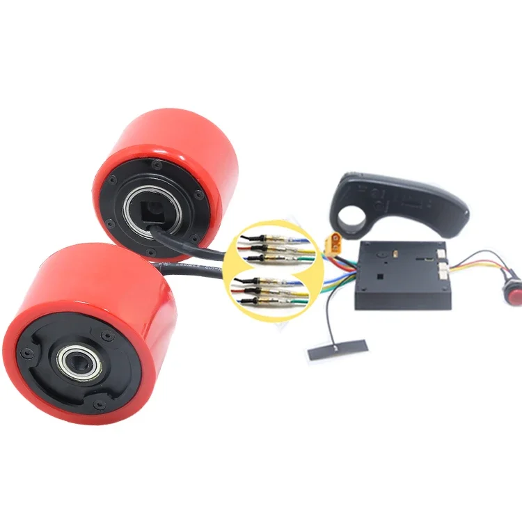 70 Motor 2436V DC Brushless Scooter Wheel Hub Speed Regulation 2.5 Inch Motor Tools Balance Wheel Belt Grinding