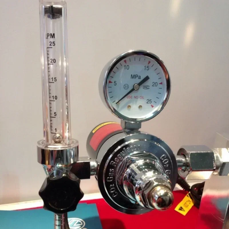stable output Heating Carbon Dioxide Meter WX58X CO2 Body Decompressor Gas Meter Pressure Meter WX-58X-G5/8 Inner Teeth Carbon D