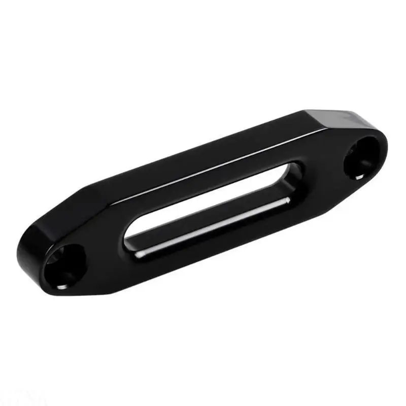 G7NA Aluminum Front Rear Hawse Fairlead Winch for 3000LBS ATV UTV Winches Rope Cable Red/Black/Silver/Blue Vehicle Accessory