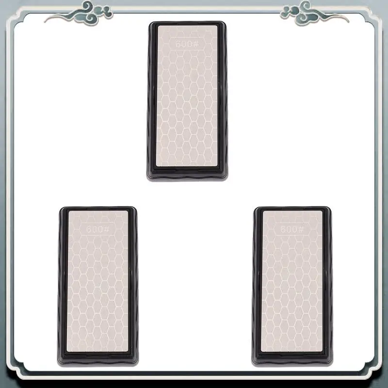 

AC76-3X 600 1200 Double-Side Sharpener Diamond Whetstone Knife Sharpening Stone Kitchen Grit Chef Knife Grinding Tool