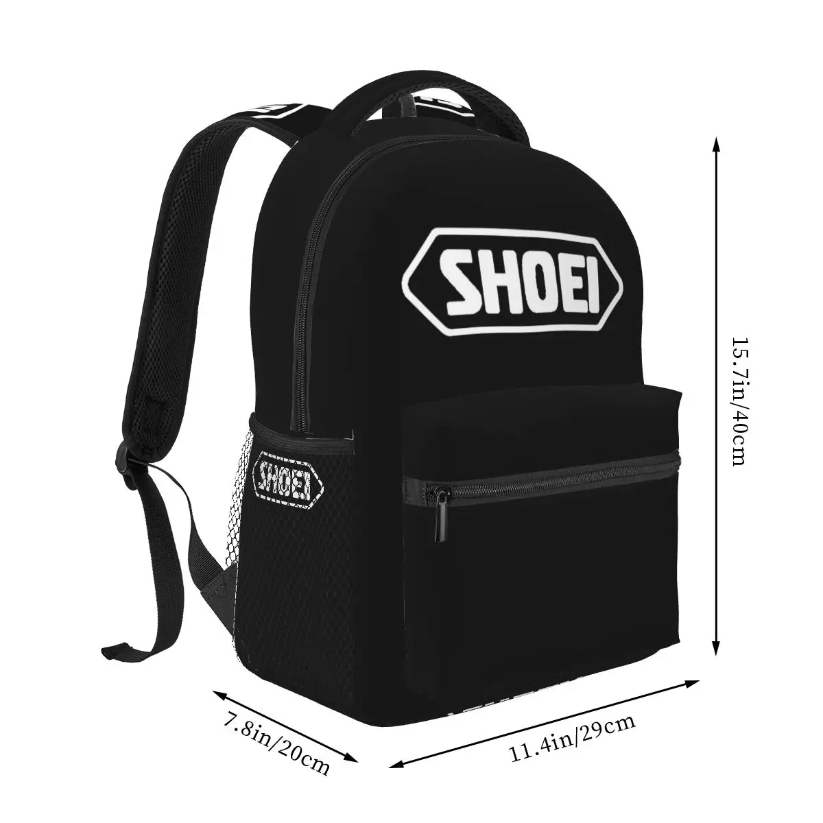 Shoei Helmet Off-road Motorcycle Backpacks Boys Girls Bookbag Children School Bags Cartoon Rucksack Shoulder Bag Large Capacity
