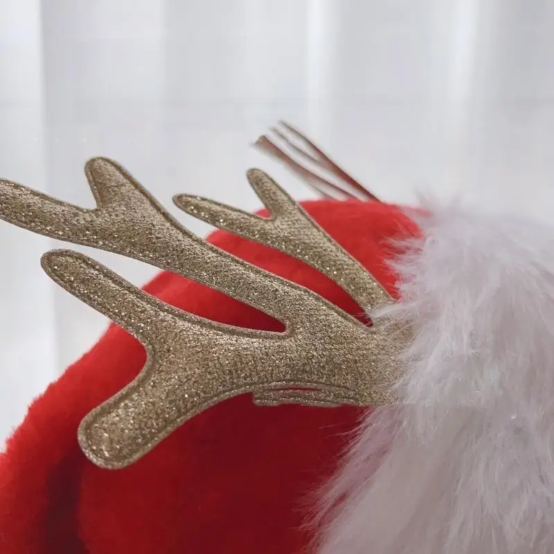 A52E Festival Christmas Santa Caps สำหรับงานเทศกาลครอบครัวรวมตัว