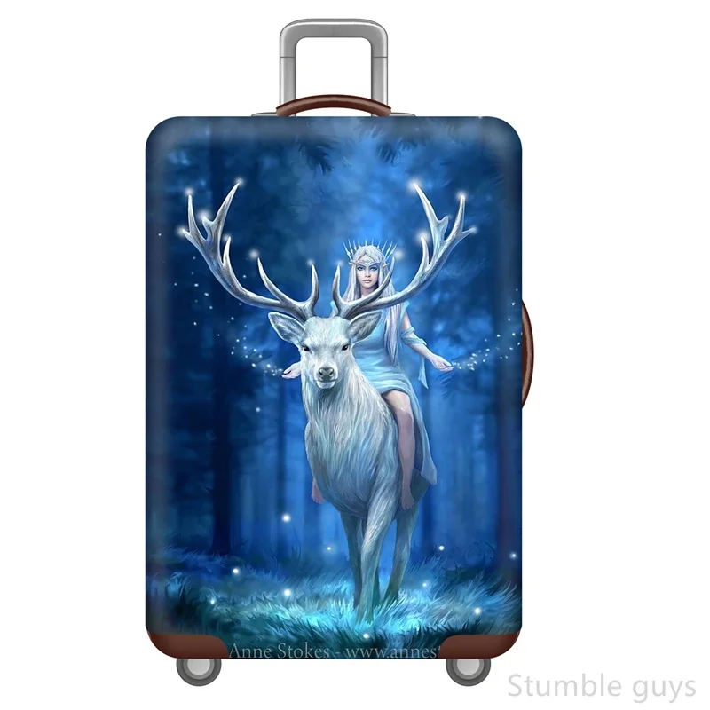 

Эластичный защитный чехол для чемодана, пыленепроницаемый, моющийся, прочный аксессуар для защиты багажа при авиаперелетах и дорожных поездках