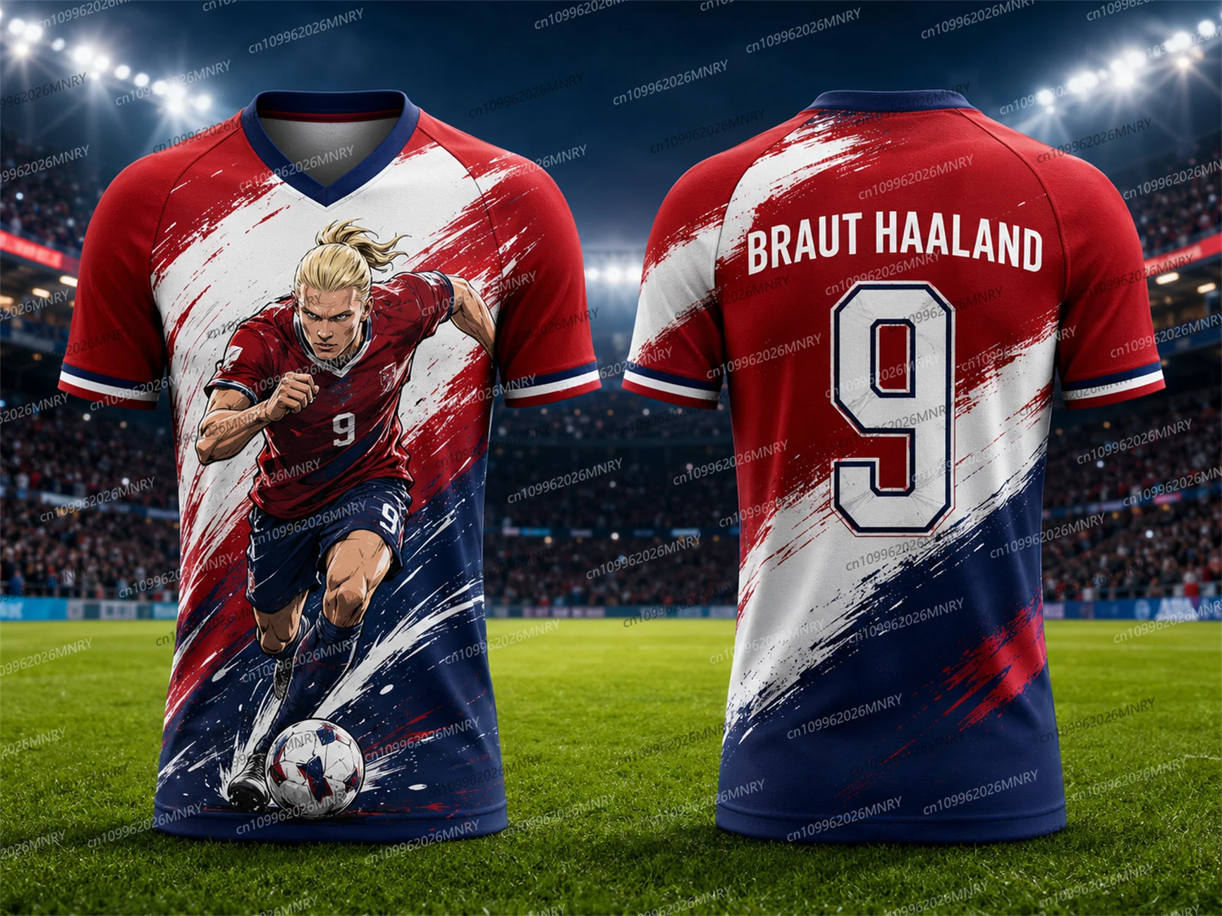 2026 Norway Håland Jersey Summer Fan Jersey woman clothe Sports Quick Drying Training Uniforms Jersey Mens T shirt  Women Jersey