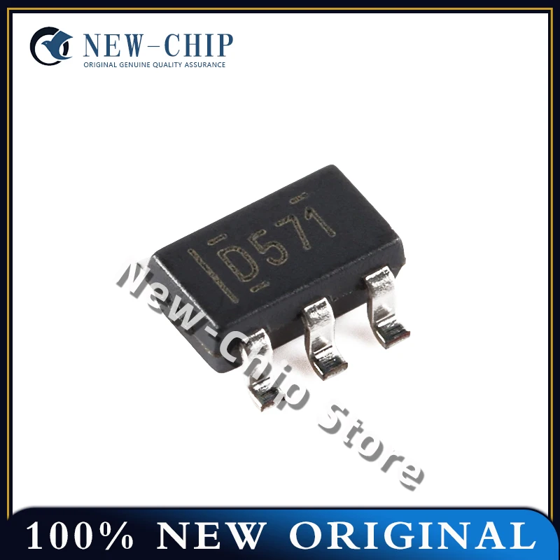 20PCS-200PCS/LOT DAC5571IDBVR D571 SOT-23-6 New Original