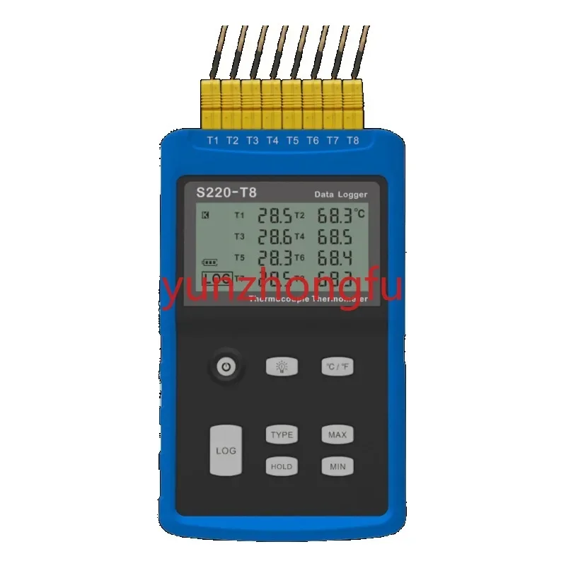 For K Type Thermocouple Digital Thermometer Hygrometer