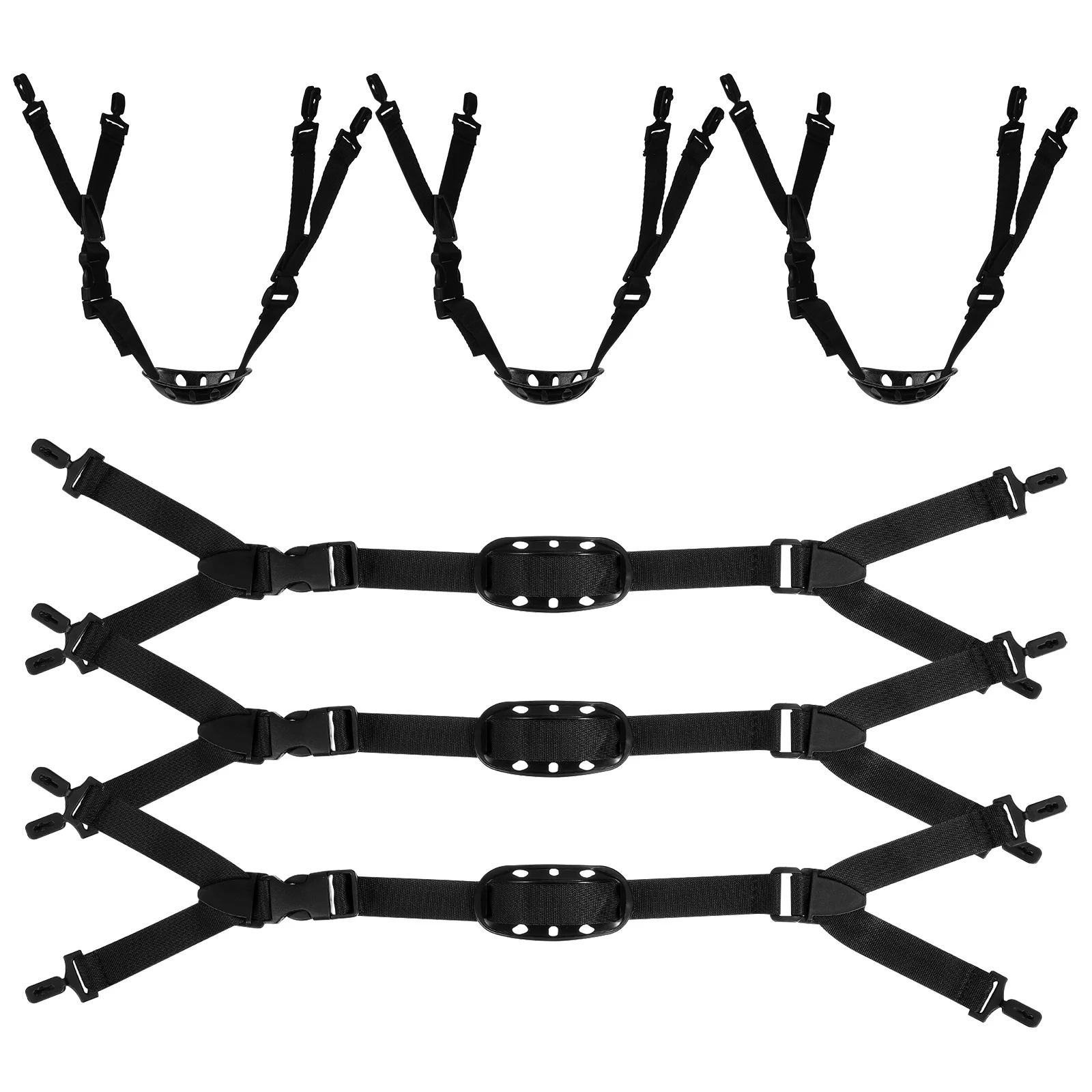 

6Pcs Hard Hat Chin Strap Sturdy Replacement Chin Belt Easy Install for Construction Sites Comfortable Secure Fit
