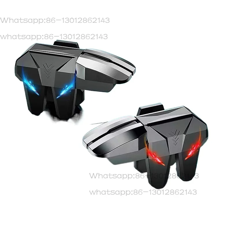 

Специальный шестипальцевый контроллер для мобильных игр, кнопка на плечо, вспомогательный инструмент для мобильных игр, элитный чехол-накладка на палец, рукоятка