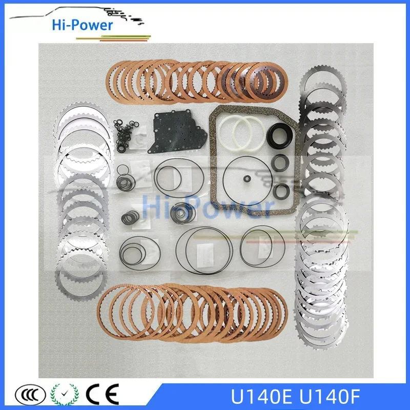 

U140E U140F Gasket Transmission Master Rebuild Kit Friction Plate Steel Kit For TOYOTA RRAV4/RX300 Gearbox Discs Kit