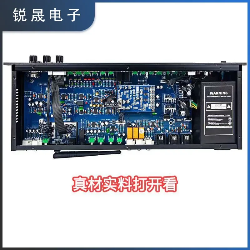 for LD1500 Pre Effect Device Bluetooth USB KTV Reverb Frequency Equalization Microphone Anti Howling Tuning Multi Function
