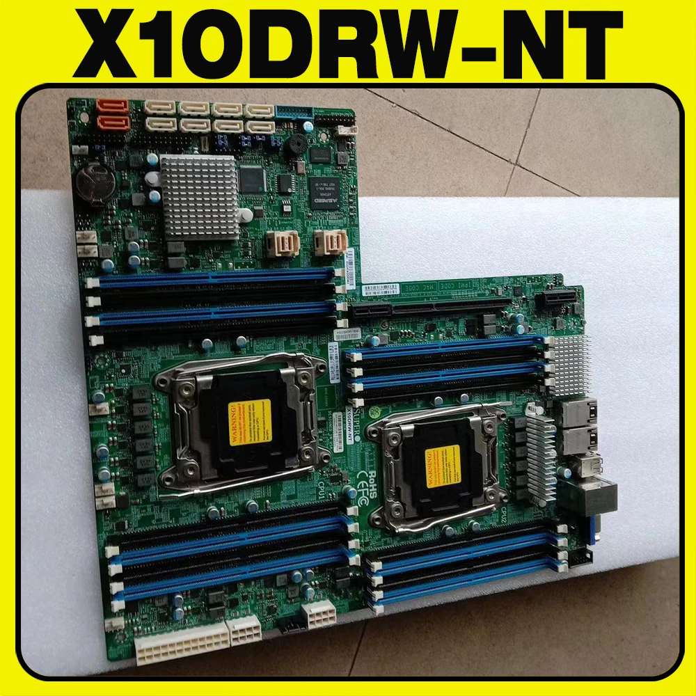 

X10DRW-NT Dual Socket R3 LGA 2011 E5-2600 v4 / v3 Family For Supermicro Motherboard