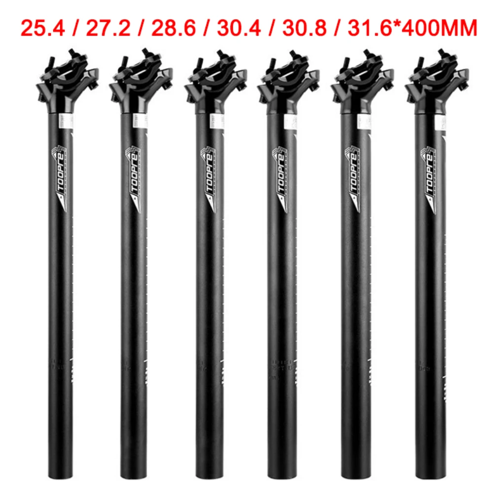 MTB Road Bike Seat Post Bicycle Seatpost Shock Absorber Seatpost for Bicycle Seat Tube 25.4/27.2/28.6/30.9/31.6*400mm Hot Sale