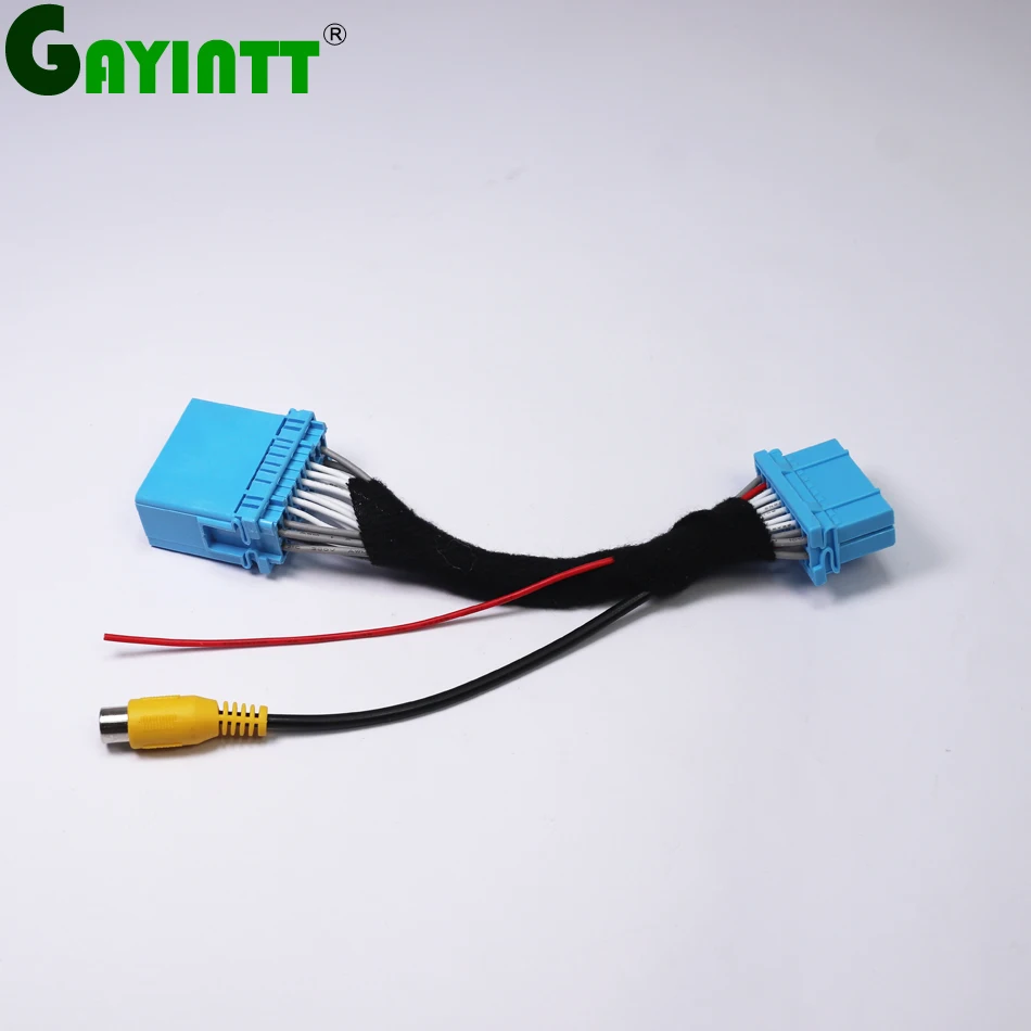 

GAYINTT Original Video Input Switch RCA Adapter Connector Convertor Wire Cable For Suzuki SX4 Hatchback Rear View Camera