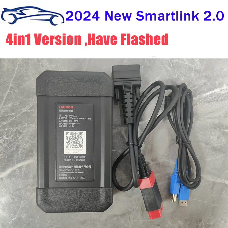 Launch X431 SmartLink V2.0 Main unit X-431 HD3 Heavy Duty CAN FD DOIP for Commercial Vehicles Truck 24V 12V Diagnostic Tool