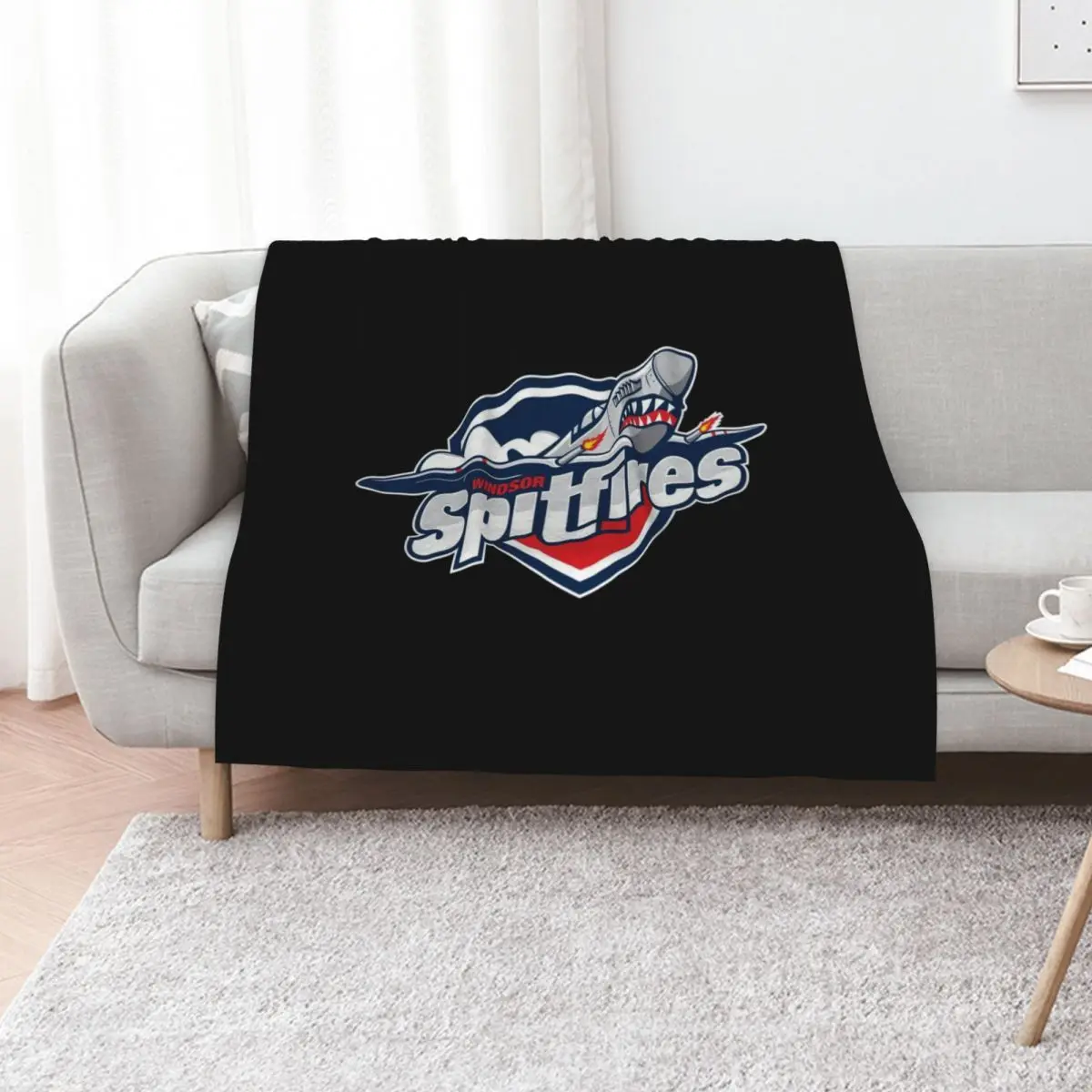 

Windsor Spitfires Throw Blanket Retros halloween Extra Large Throw Travel Blankets