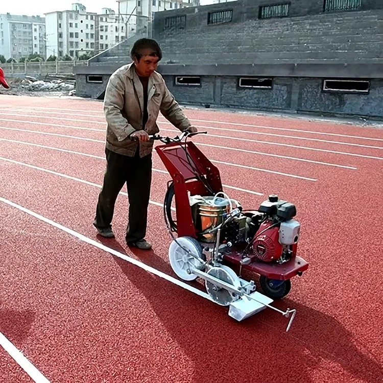 Dual Spray Guns Hydraulic Type Cold Spray Road Marking Machine Efficient Road Paint and Line Marking Equipment with EPA Engine