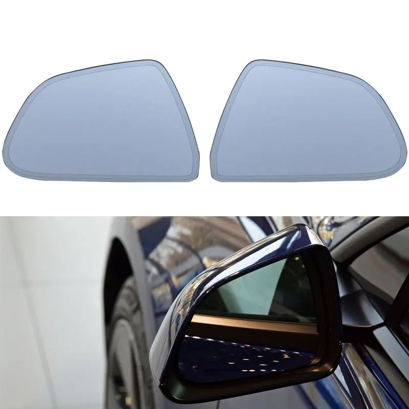 For Tesla Model 3 2017-2023 Car View Mirror Wide Angle Glass Auto Dim Heated Auto Dim Mirror Glass 925-2455-001 925-2456-001