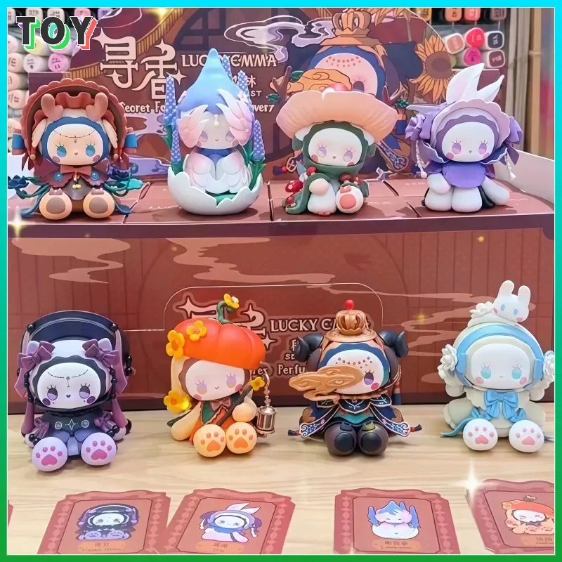 

Emma Secret Forest Seeking Fragrance Series Blind Box Anime Figure Desktop Decoration Model Toys Mystery Box Cute Birthday Gift