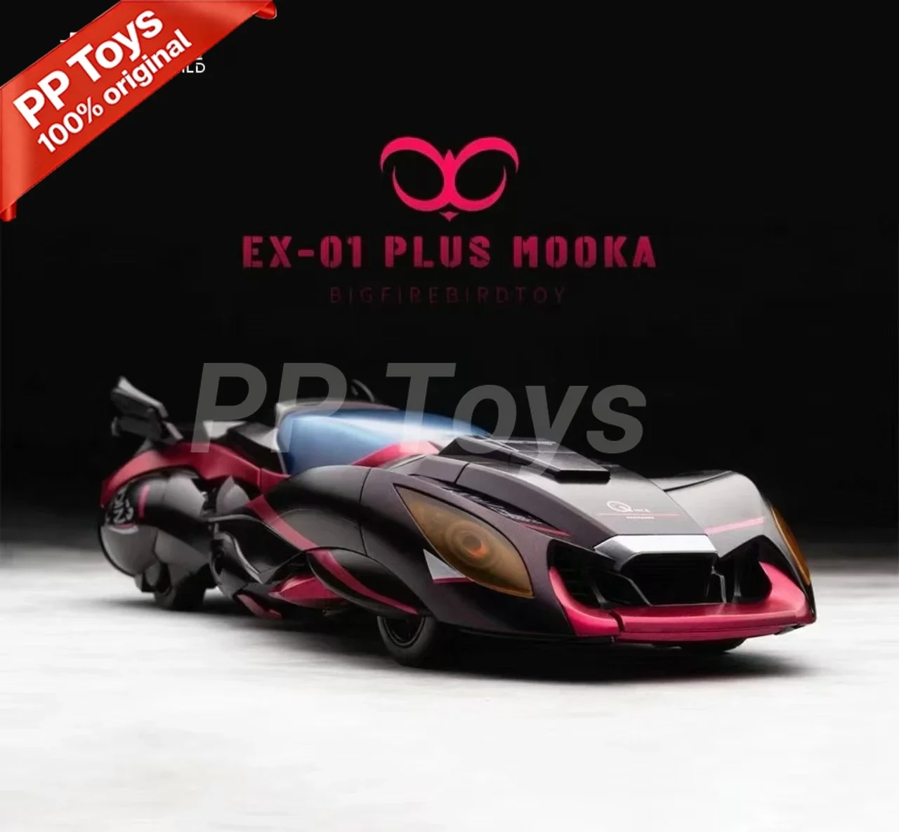 In Stock BIGFIREBIRD BUILD MOCHA MOKA EX-01 PLUS Transforms Into An ARCEE Alloy Sports Car and Transforms Into A Robot view 6