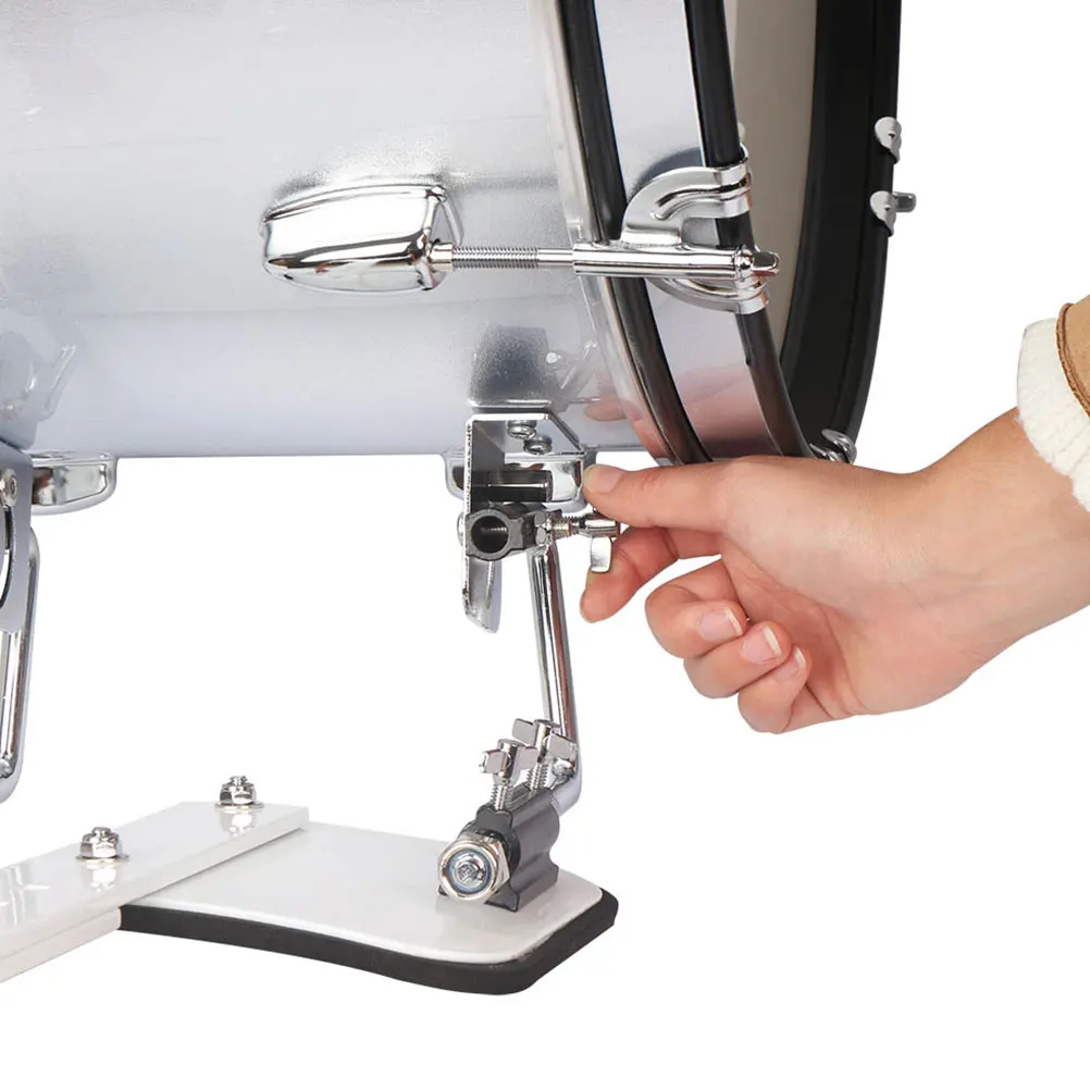 

2 Pcs Metal Strap Fixing Screws Drum Belt Brackets Adjustable Snare Drum Accessories Lock Buckles Hardware For