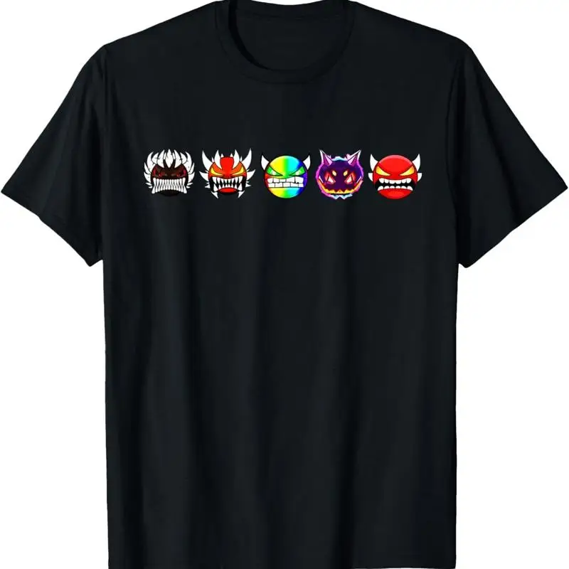 Eat Sleep Dash Repeat Video Game Geometry Gamer T Shirt