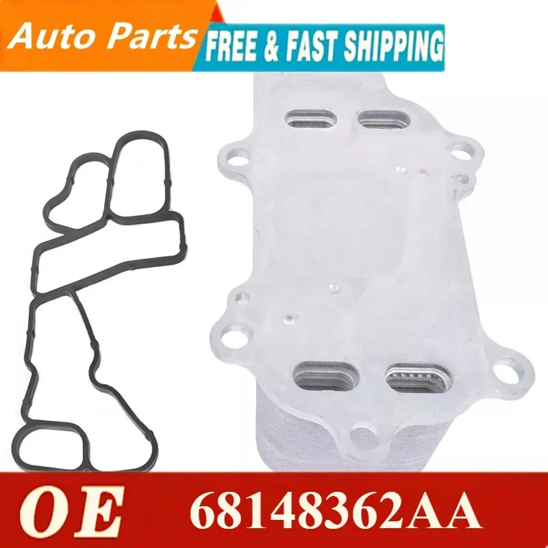 

Oil cooling radiator includes gasket for Jeep Grand Cherokee WK 3.0L CRD 2011-2020 68148362AA 68269916AB