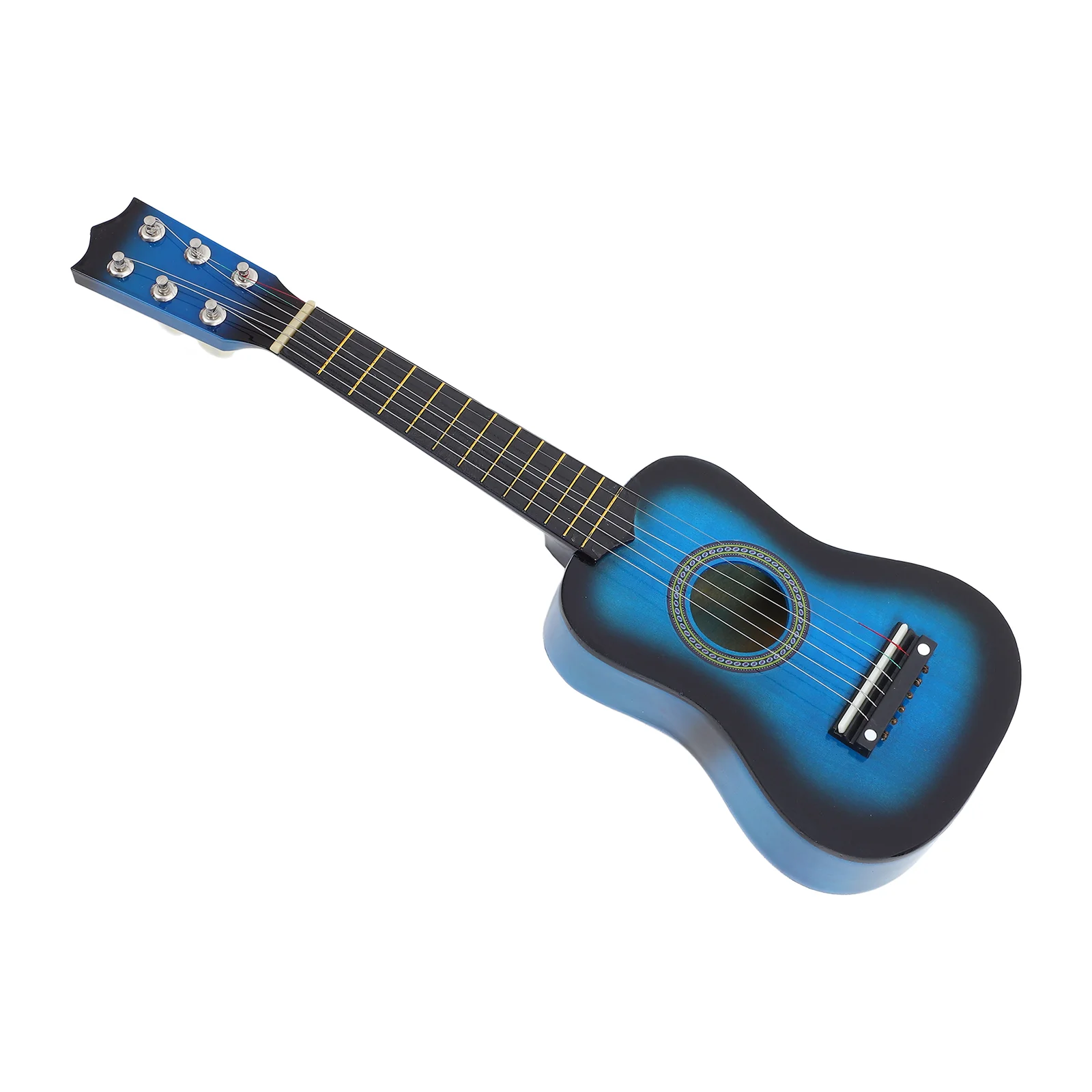 Toddler Toys Children's Guitar Mini For Kids Beginner Puzzle Blue Musical Instrument