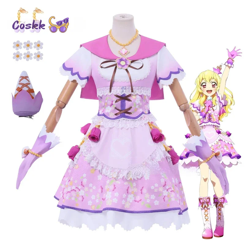 

Костюм для косплея Айкатсу Ичиго Хошимия, сценический наряд из аниме