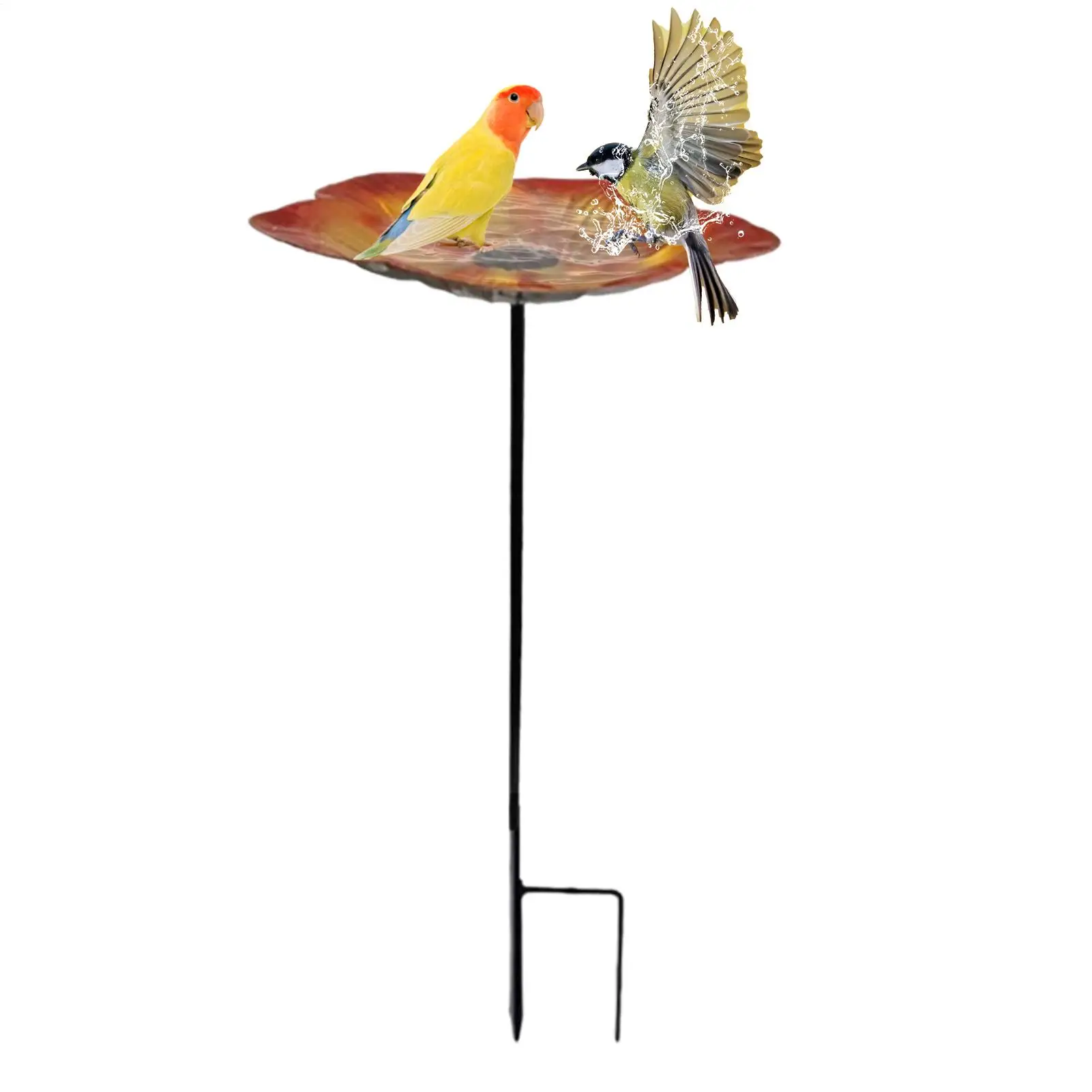 Bee Watering Station Metal Water Feeder With Stake Bird Feeder Pollinator Watering Station For Backyard Patio Yard House
