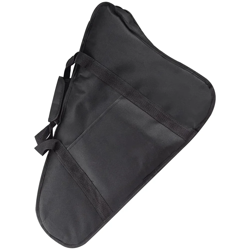 

Thickened Lyre Harp Storage Bag Portable Non-Slip Handle Large Capacity Smooth Zipper Lightweight Protective Pouch For Thumb