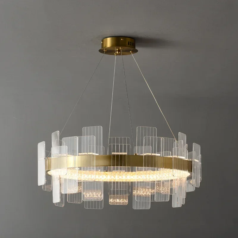 

home decorationPendant lights, luxury crystal living room chandelier, bedroom Pendant lamp, ceiling light, indoor lighting