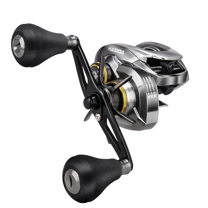 HISTAR Raytheon II Carrete Baitcasting 16 kg Drag Cuerpo Metálico - imagen 4