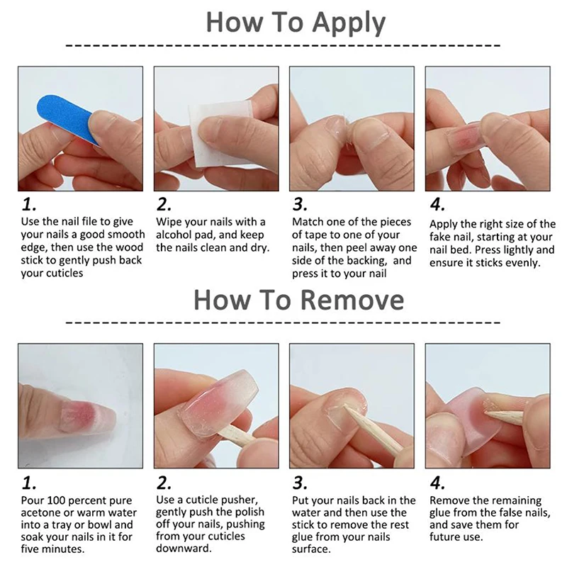 24 Uds. De uñas postizas remachadas de color rojo vino con pegamento, uñas postizas de cabeza redonda extraíble para decoración de uñas DIY