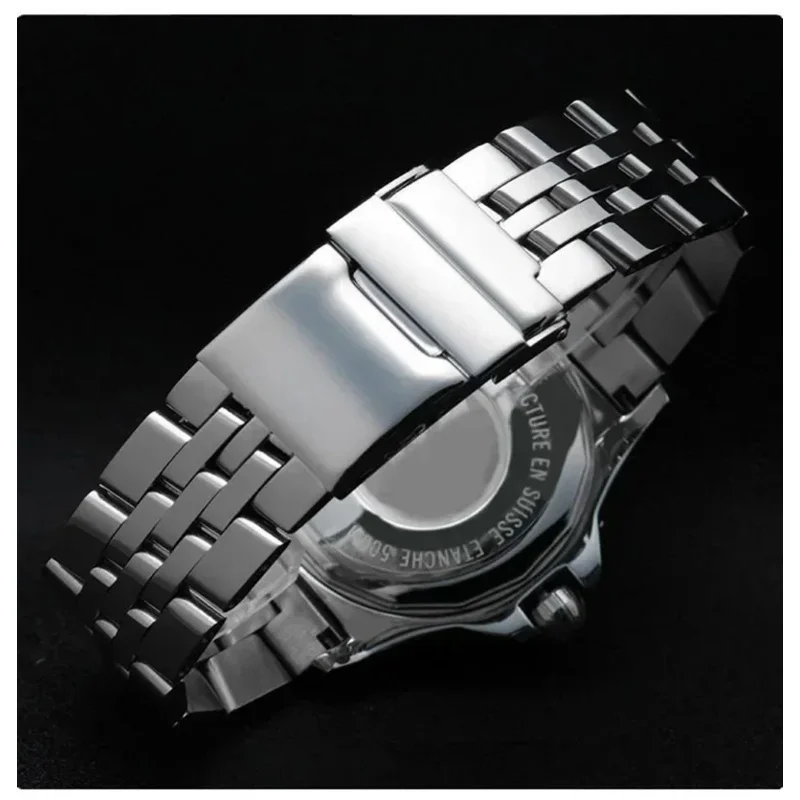 Solidny pasek ze stali nierdzewnej 20MM 22MM 24MM do paska zegarka Breitling do paska AVENGER NAVITIMER SUPEROCEAN