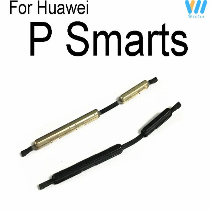 أزرار حجم الطاقة لهواوي P Smarts Plus P Smarts Plus Z 2019 الجانب السلطة لأعلى أسفل حجم زر التبديل مفاتيح استبدال جزء