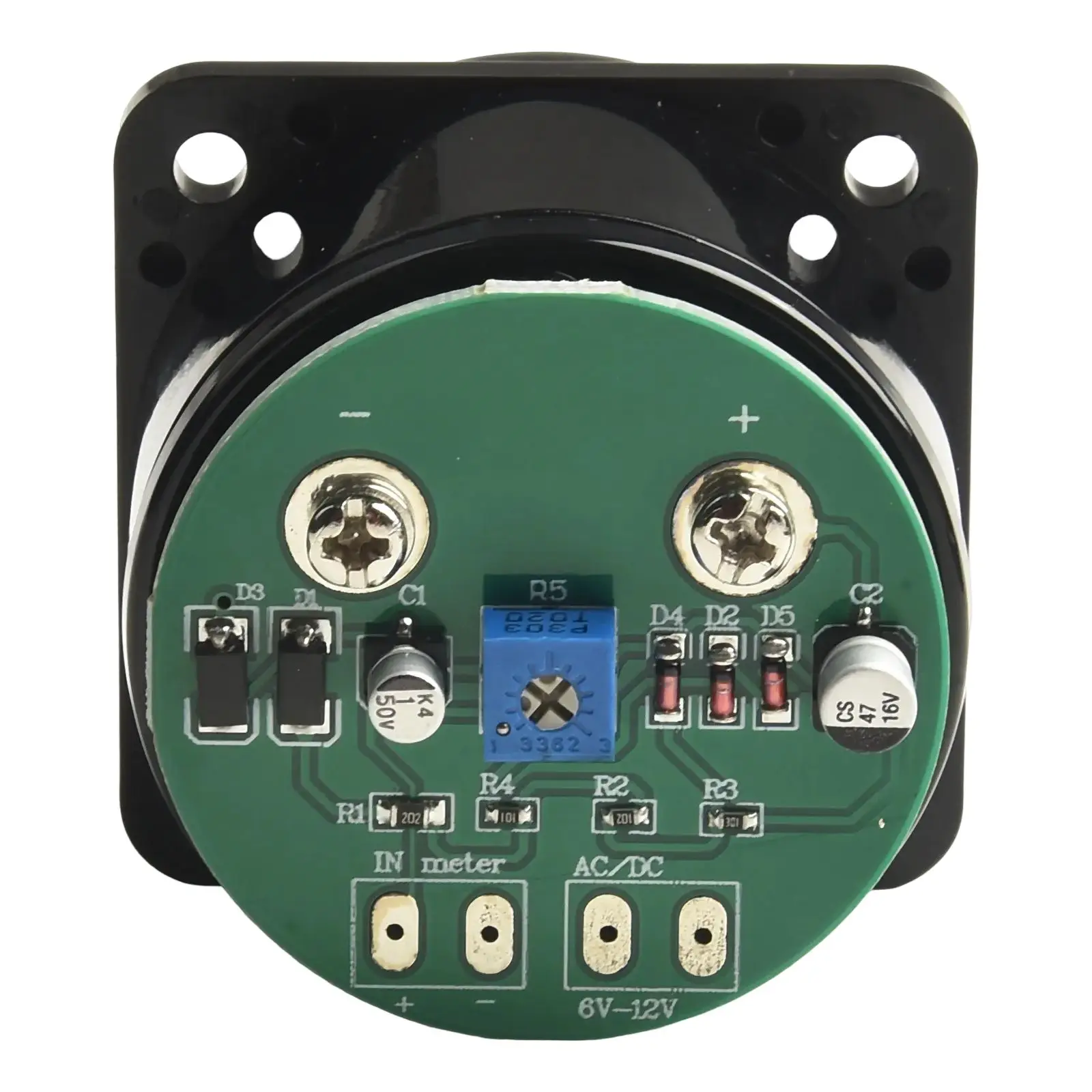 VU Level Meter 45mm With Backlight Driver Board DB Power Audio Volume Tester For DIY Studio Mixer Panel Instrument