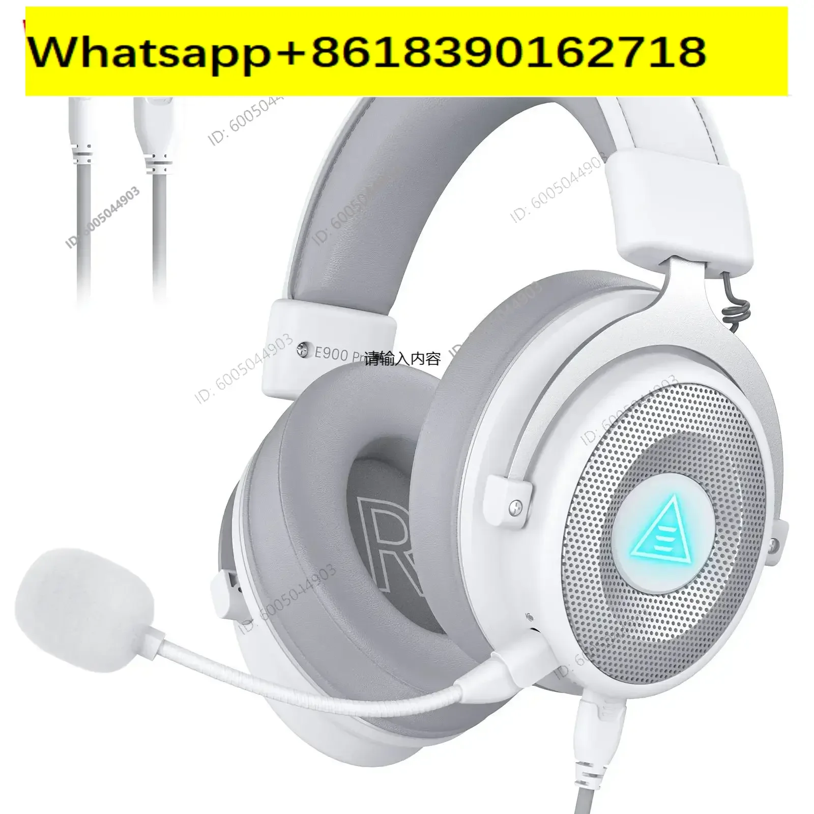 EKSA E900 Pro Upgraded Gaming Headset Gamer 7.1 Surround Wir