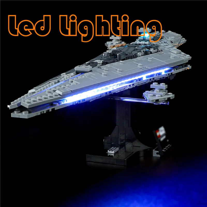 

Starsing Wars Lighting Set For 75356 Executor Super Star Destroyer Movie Not Include Building Blocks (Only Led Light Kit)