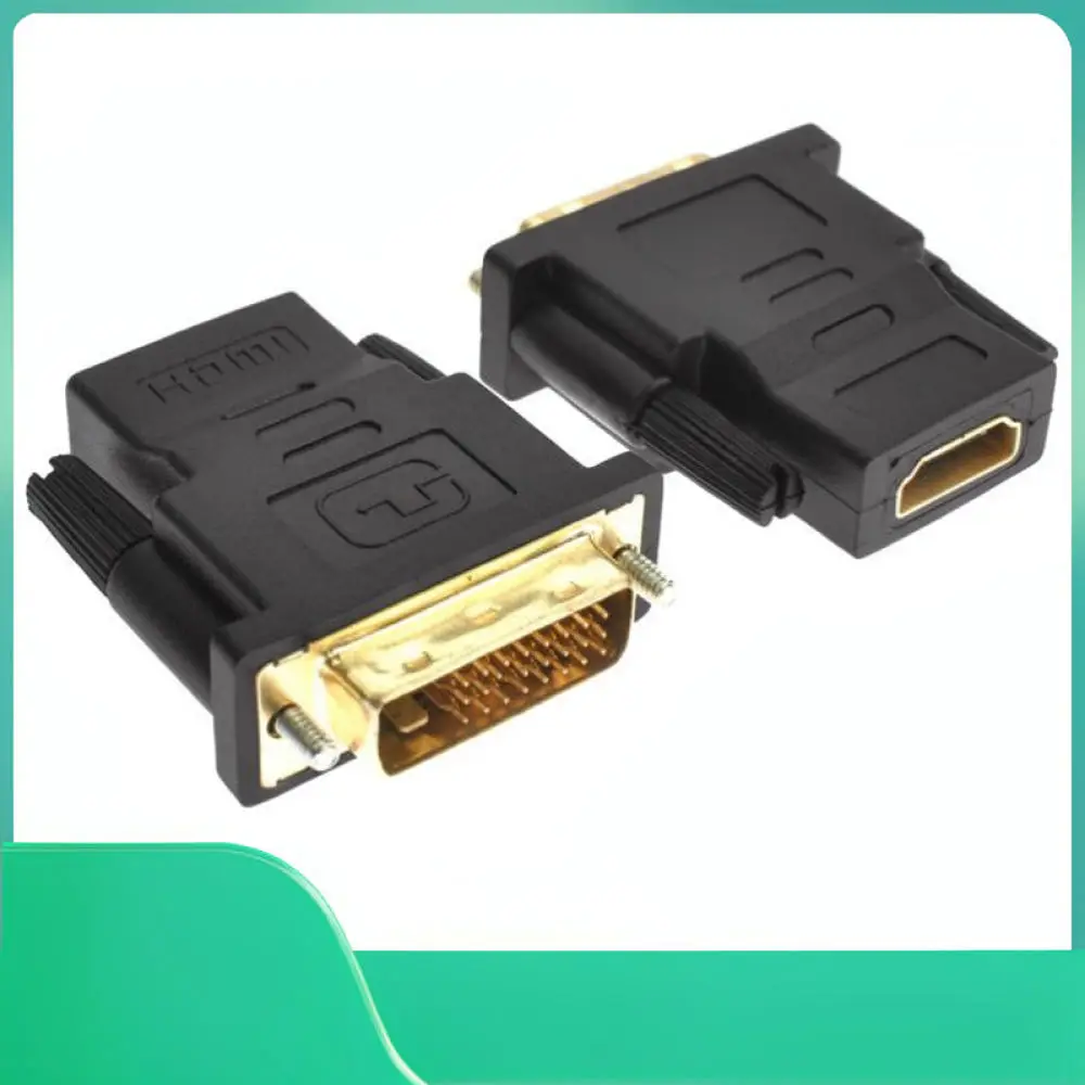Portable HDMI To DVI VGA Connector Adapter For For Biaozhixin Computer Laptop Display Projector Stable Visual Signal Link