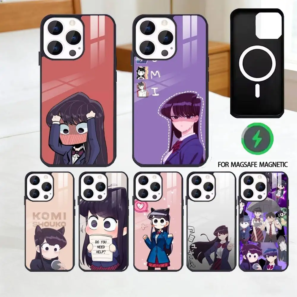

K-Komi Cannot C-Communicate Phone Case For iPhone 17,16,15,14,13,12,Plus,Pro,Max For Magsafe Magnetic Wireless Charge